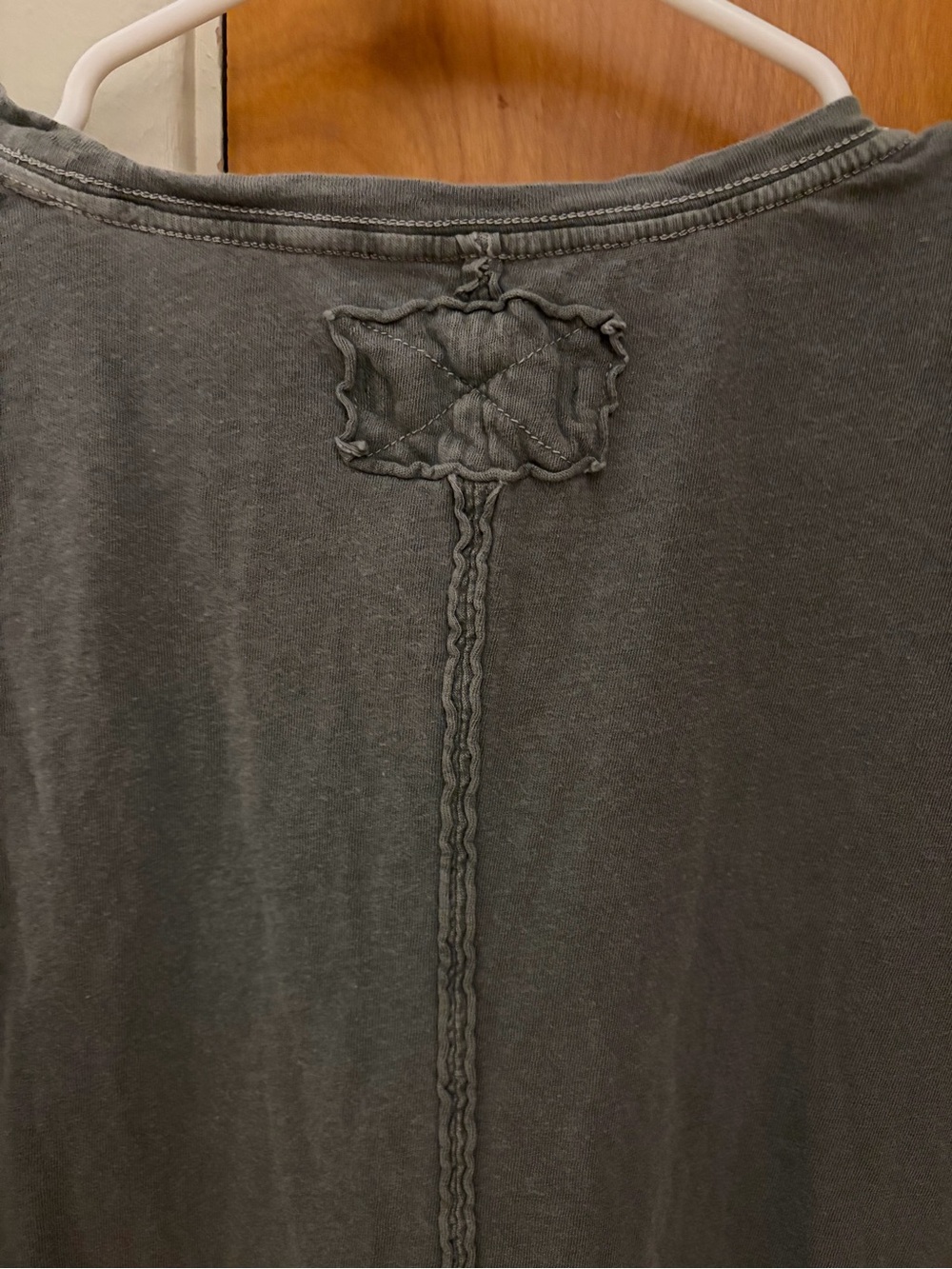 EUC We The Free Nina Short Sleeve Tee, Olive Leaves Green, Size Small - Picture 8 of 8